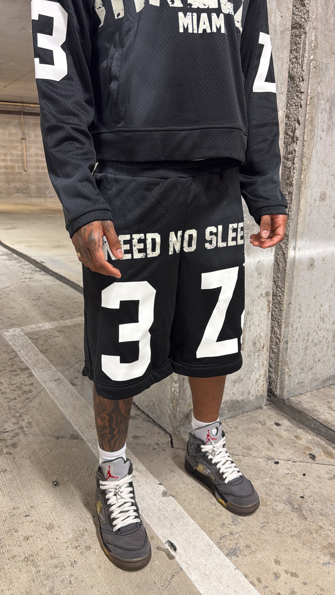 Black Need No Sleep Convertible Pants