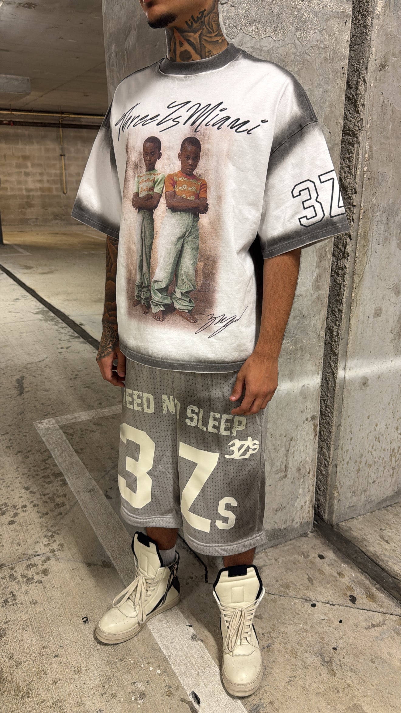 Gray Need No Sleep Convertible Pants