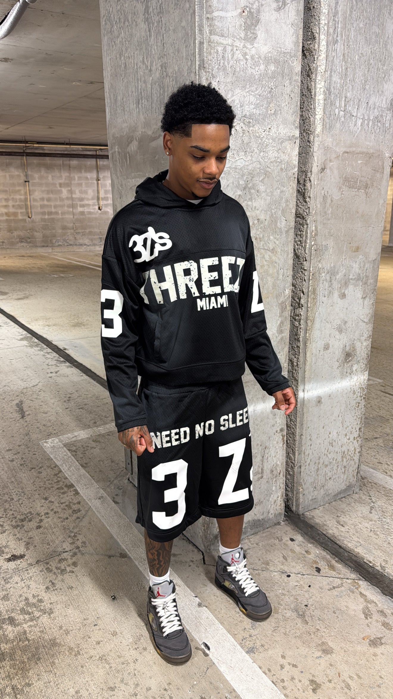 Black Need No Sleep Convertible Pants