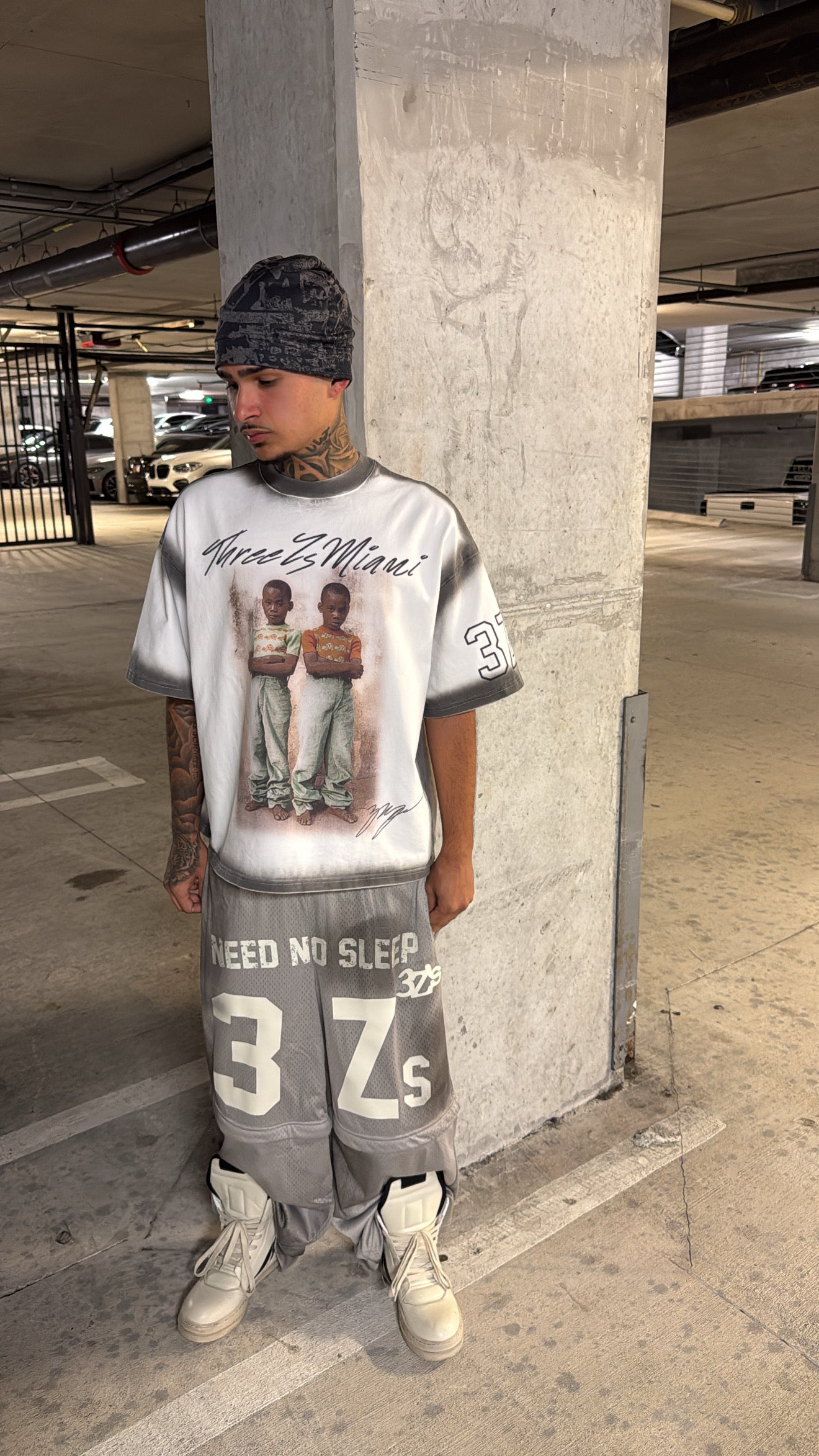 Gray Need No Sleep Convertible Pants