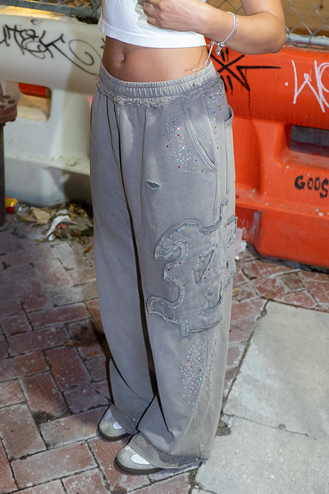 RHINESTONE SWEATS