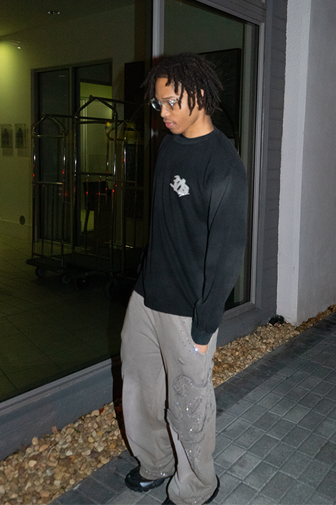 Rainbow Rhinestone Sweats