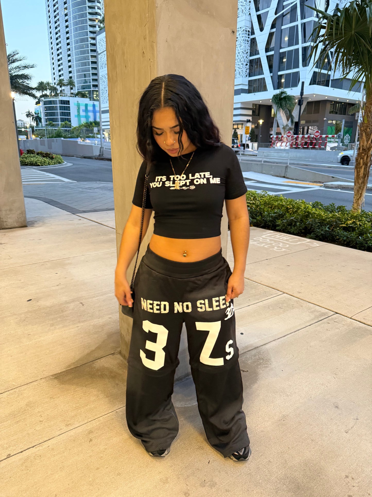 ITS TOO LATE WOMEN BABY TEES